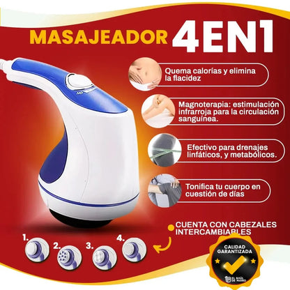 ReduBeauty - Masajeador Antiestrias Quemagrasa