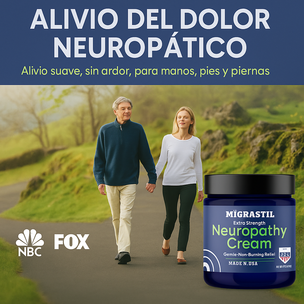 Crema Migrastil™ | Calma el Ardor y Hormigueo en Minutos.