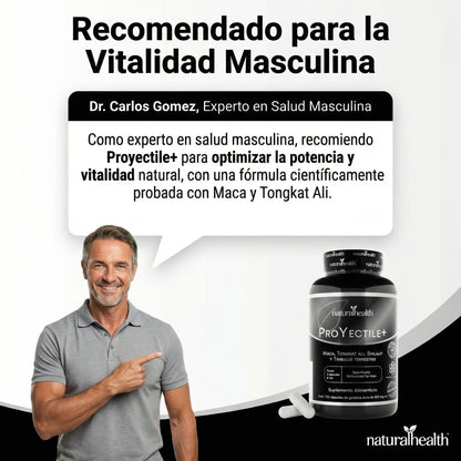 Proyectile+ | Capsulas "Potencia Masculina"