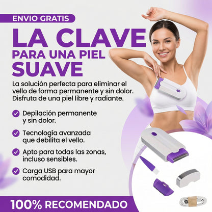Depiladora Venus™ | Quita el Vello de Raíz y Cuida tu Piel